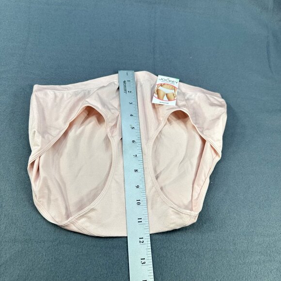 Jockey Women's Size XL 8 Panty Hipster Smooth And Shine Beige New With Tags - Picture 7 of 8